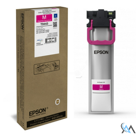 Original Epson C13T944340/T9443 Tintenpatrone magenta, 3.000 Seiten 19,9ml