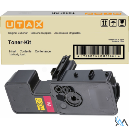 Original Utax 1T02R7BUT0/PK-5015M Toner-Kit magenta, 3.000 Seiten ISO/IEC 19752