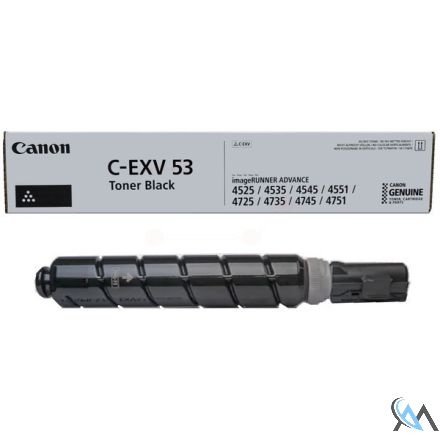 Original Canon 0473C002/C-EXV53 Toner schwarz, 42.100 Seiten