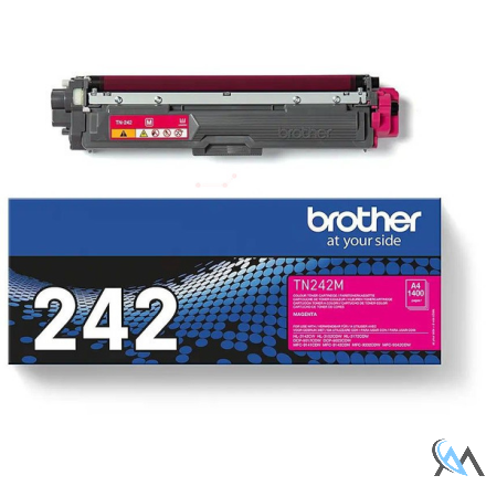 Original Brother TN-242M Toner-Kit magenta, 1.400 Seiten ISO/IEC 19798