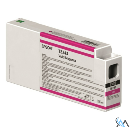 Original Epson C13T824300/T8243 Tintenpatrone magenta 350ml