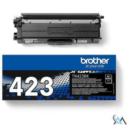 Original Brother TN-423BK Toner-Kit schwarz High-Capacity, 6.500 Seiten ISO/IEC 19752