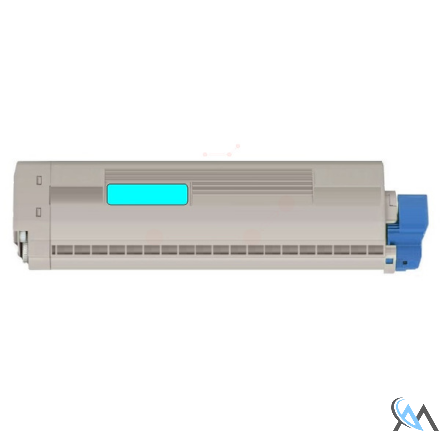 Original OKI 45862816 Toner-Kit cyan High-Capacity, 10.000 Seiten ISO/IEC 19798