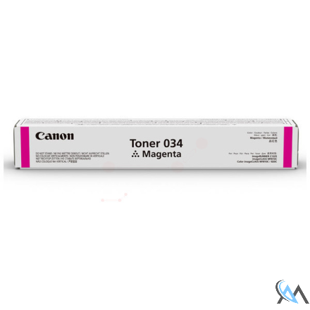 Original Canon 9452B001/034 Toner magenta, 7.300 Seiten ISO/IEC 19798