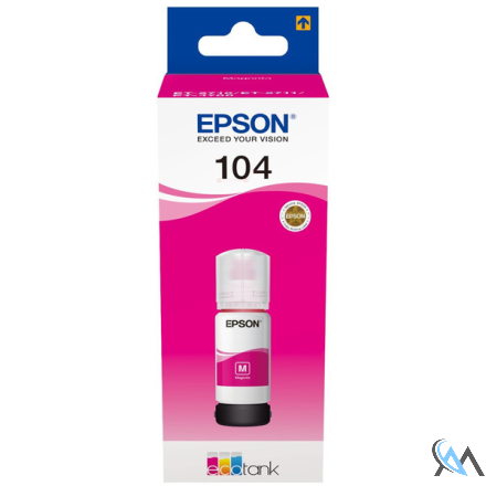 Original Epson C13T00P340/104 Tintenflasche magenta, 7.500 Seiten 65ml