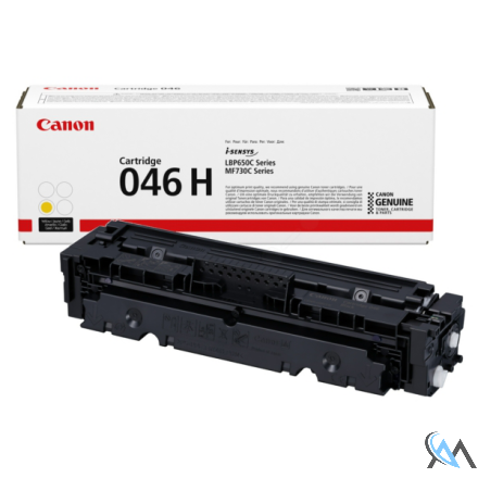 Original Canon 1251C002/046H Tonerkartusche gelb High-Capacity, 5.000 Seiten ISO/IEC 19752