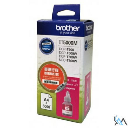 Original Brother BT-5000M Tintenpatrone magenta, 5.000 Seiten