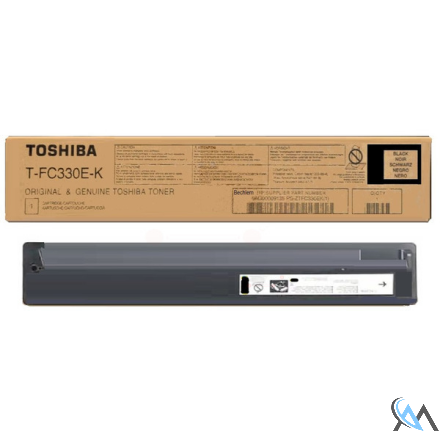 Original Toshiba 6AJ00000123/T-FC200EK Toner-Kit schwarz, 38.400 Seiten