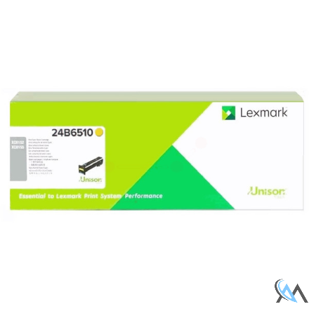 Original Lexmark 24B6510 Tonerkartusche gelb, 20.000 Seiten