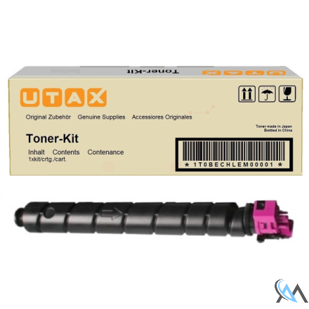 Original Utax 1T02RMBUT0/CK-8513M Toner-Kit magenta, 20.000 Seiten ISO/IEC 19798