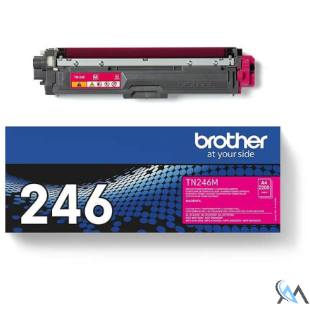 Original Brother TN-246M Toner-Kit magenta, 2.200 Seiten ISO/IEC 19798