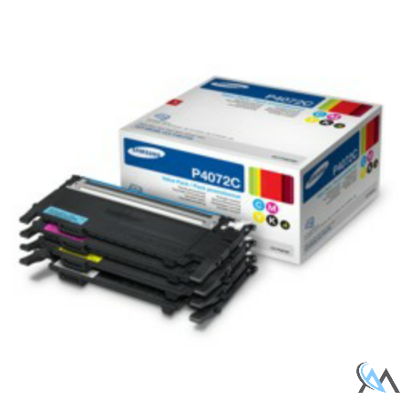 Original HP SU382A/CLT-P4072C Toner Value-Kit (Bk,C,M,Y) 1500pg + 3x1000pg VE=4