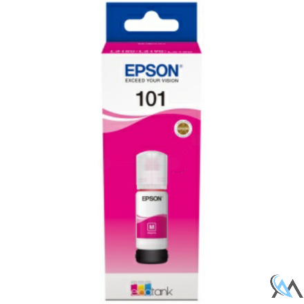 Original Epson C13T03V34A/101 Tintenflasche magenta 70ml