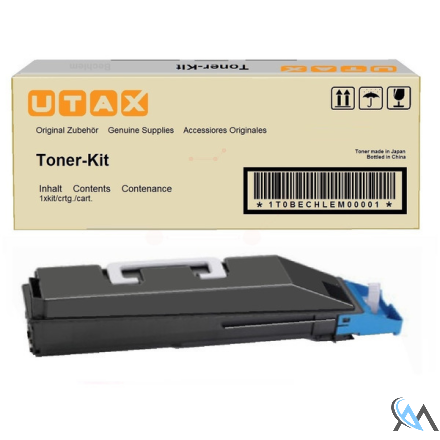 Original Utax 1T02R4CUT0/CK-5510C Toner-Kit cyan, 7.000 Seiten ISO/IEC 19752