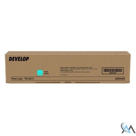 Original Develop A8DA4D0/TN-324C Toner cyan, 26.000 Seiten