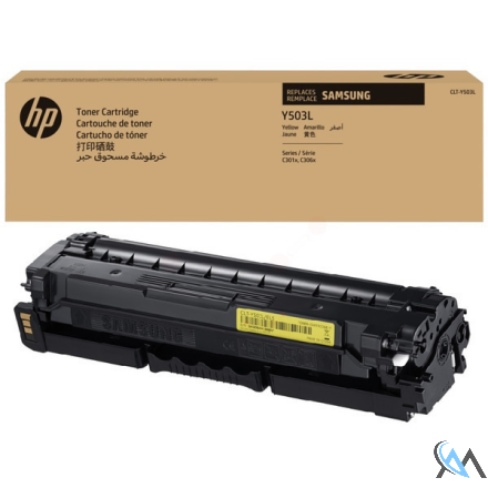 Original HP SU491A/CLT-Y503L Tonerkartusche gelb, 5.000 Seiten ISO/IEC 19798