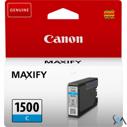 Original Canon 9229B001/PGI-1500C Tintenpatrone cyan, 300 Seiten 4.5ml