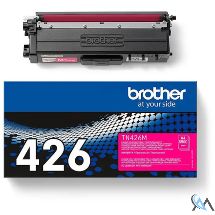 Original Brother TN-426M Toner-Kit magenta extra High-Capacity High-Capacity, 6.500 Seiten ISO/IEC 19752