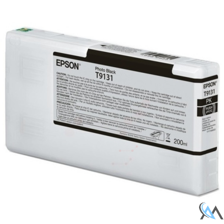 Original Epson C13T913100/T9131 Tintenpatrone schwarz foto 200ml