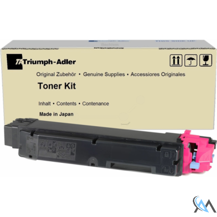 Original Triumph-Adler 1T02NRBTA0/PK-5011M Toner-Kit magenta, 5.000 Seiten ISO/IEC 19798