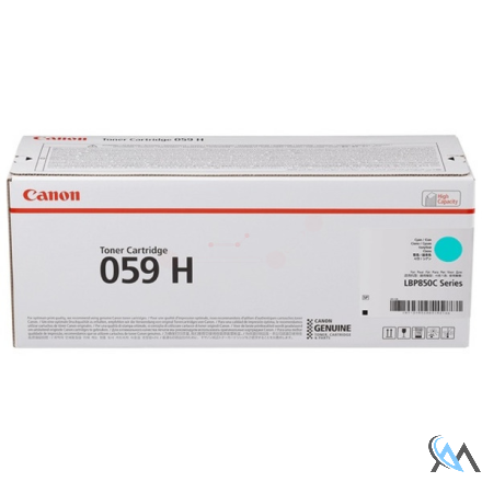 Original Canon 3626C001/059H Toner cyan, 13.500 Seiten ISO/IEC 19752