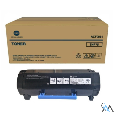 Original Konica Minolta ACF0051/TNP-75 Toner-Kit, 20.000 Seiten