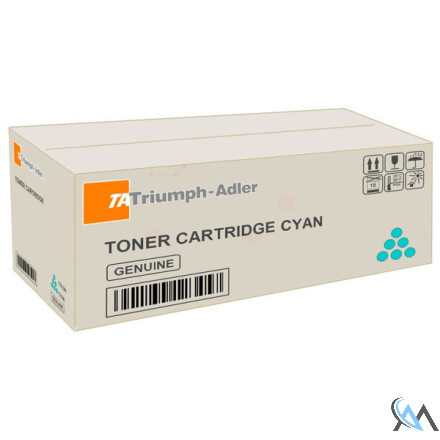 Original Triumph-Adler 1T02YPCTA0/CK-8530C Toner-Kit cyan, 12.000 Seiten ISO/IEC 19752