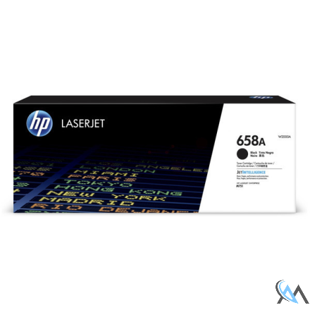 Original HP W2000A/658A Toner schwarz, 7.000 Seiten ISO/IEC 19752