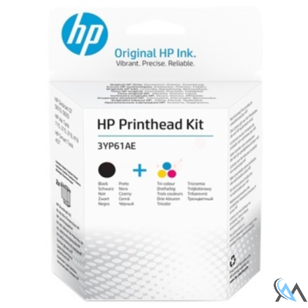 Original HP 3YP61AE/GT52 Tintenpatrone MultiPack Bk,C,M,Y 6000pg + 3x8000pg VE=4