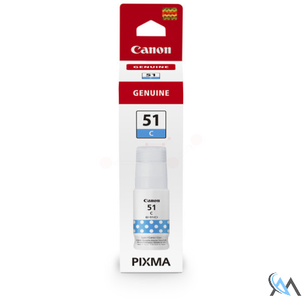 Original Canon 4546C001/GI-51C Tintenflasche cyan, 7.700 Seiten 70ml