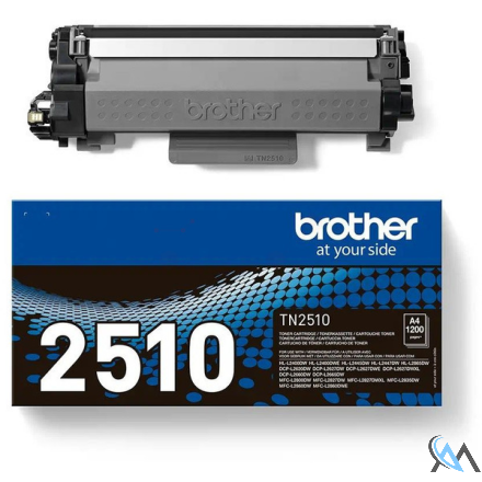 Original Brother TN-2510 Toner-Kit, 1.200 Seiten ISO/IEC 19752