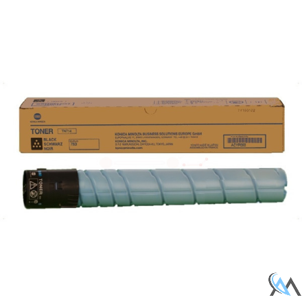 Original Konica Minolta ACYP050/TN-714 Toner schwarz, 40.000 Seiten