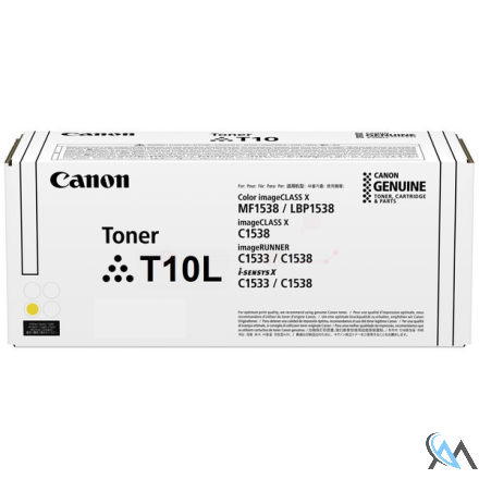 Original Canon 4802C001/T10L Tonerkartusche gelb, 5.000 Seiten ISO/IEC 19752