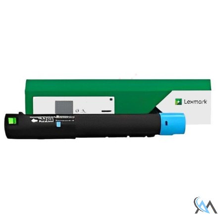 Original Lexmark 85D0HC0 Toner-Kit cyan High-Capacity, 16.000 Seiten ISO/IEC 19752