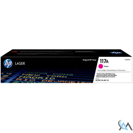 Original HP W2073A/117A Toner-Kit magenta, 700 Seiten ISO/IEC 19798