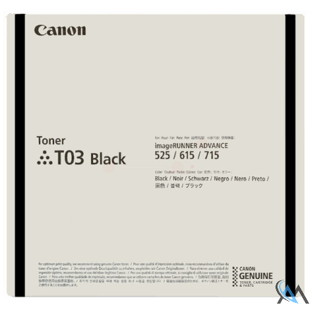 Original Canon 2725C001/T03 Toner-Kit, 51.500 Seiten ISO/IEC 19752