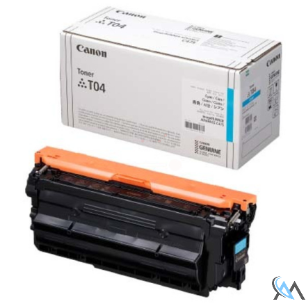 Original Canon 2979C001/T04C Toner cyan, 27.500 Seiten ISO/IEC 19752