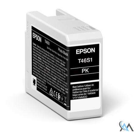 Original Epson C13T46S100/T46S1 Tintenpatrone schwarz 25ml