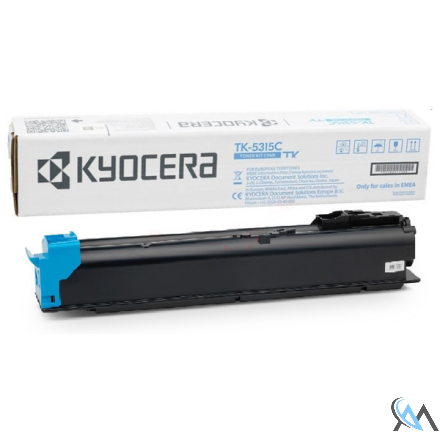 Original Kyocera 1T02WHCNL0/TK-5315C Toner-Kit cyan, 18.000 Seiten/5%