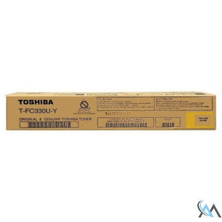 Original Toshiba 6AG00009143/T-FC330UY Toner gelb, 17.400 Seiten