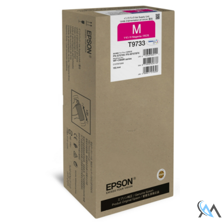 Original Epson C13T97330N/T9733 Tintenpatrone magenta, 22.000 Seiten 192.4ml