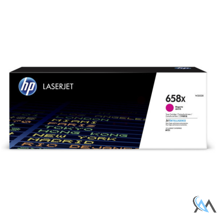 Original HP W2003X/658X Toner magenta High-Capacity, 28.000 Seiten ISO/IEC 19752