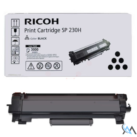 Original Ricoh 408294/TYPE SP230H Toner-Kit, 3.000 Seiten ISO/IEC 19752