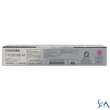 Original Toshiba 6AK00000375/T-FC616EM Toner magenta, 39.200 Seiten