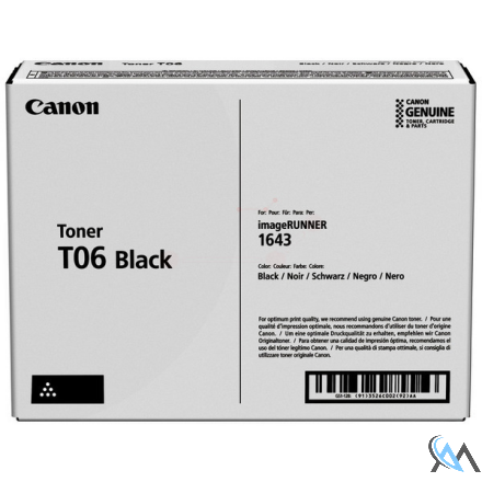 Original Canon 3526C002/T06 Tonerkartusche, 20.500 Seiten ISO/IEC 19752