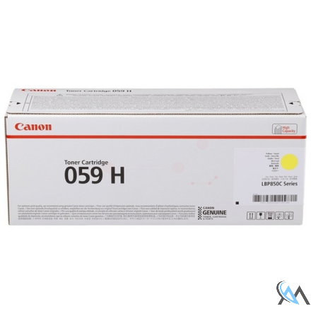 Original Canon 3624C001/059H Toner gelb, 13.500 Seiten ISO/IEC 19752