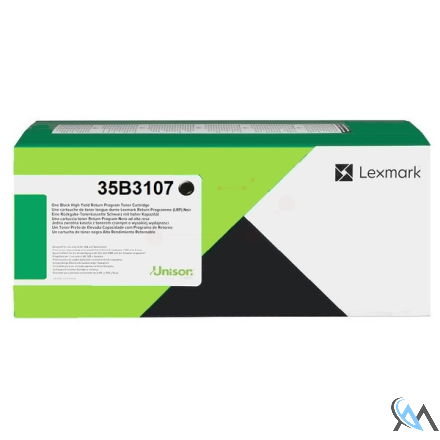 Original Lexmark 25B3107 Toner-Kit return program, 45.000 Seiten ISO/IEC 19752