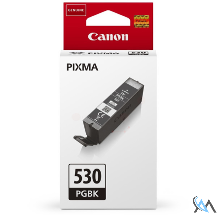 Original Canon 6117C001/PGI-530PGBK Tintenpatrone schwarz pigmentiert, 400 Seiten ISO/IEC 19752 18.5ml