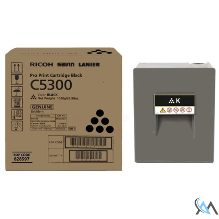 Original Ricoh 828597 Tonerkartusche schwarz, 31.000 Seiten/8.75%