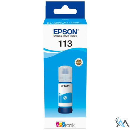 Original Epson C13T06B240/113 Tintenflasche cyan, 6.000 Seiten 70ml